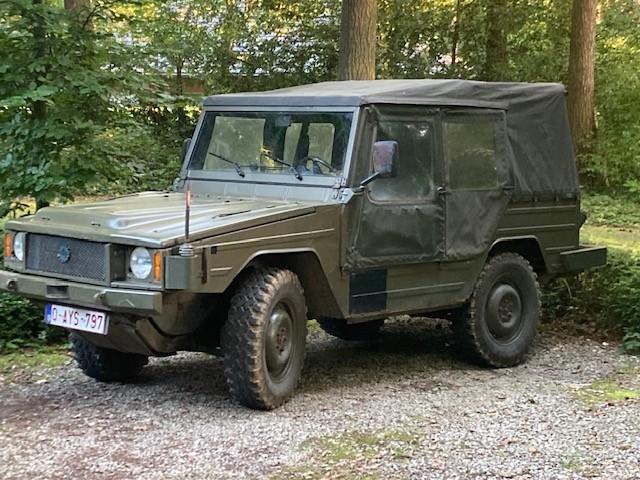 Iltis Belgisch leger, Ophalen
