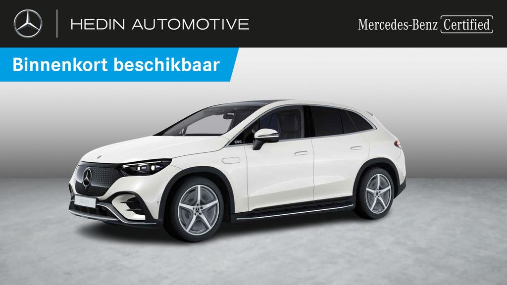 Mercedes-Benz EQE-Klasse 350 4MATIC SUV AMG Line Panoramisch, Auto's, Automaat, Stof, Wit, 96 kWh