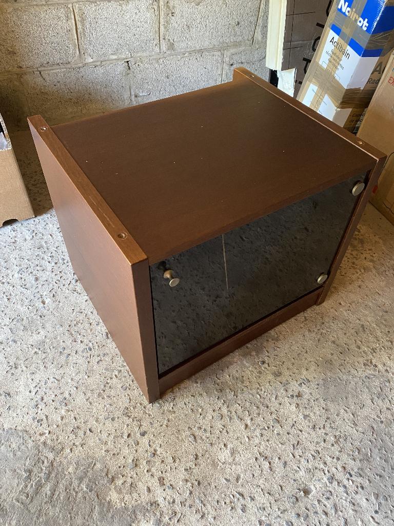 Module base rangement vinyles Revox Disco 200 vintage, Maison & Meubles, Armoires | Casiers, Enlèvement, Utilisé, Vintage