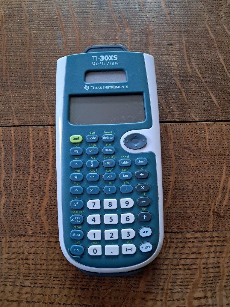 Rekenmachine Texas Instruments TI-30XS, Diversen, Rekenmachines, Ophalen, Zo goed als nieuw