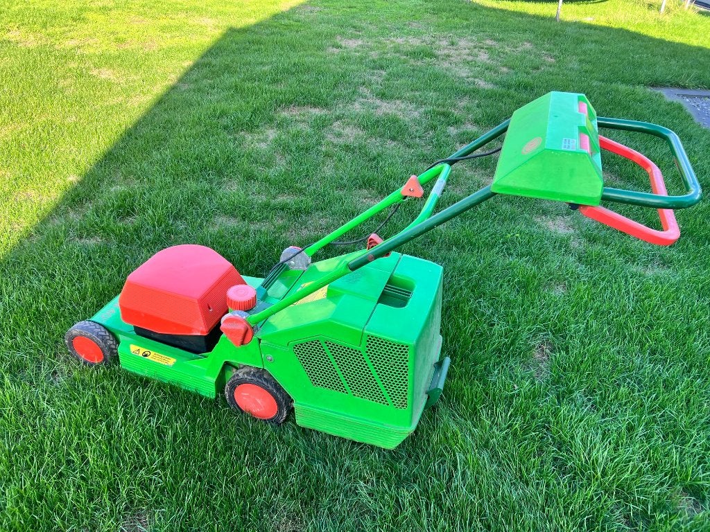 Elektrische Grasmachine, Ophalen, Gebruikt, Elektrische grasmaaier, Brill