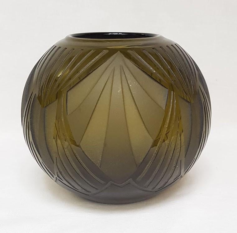 Art Deco Vaas - Legras., Ophalen of Verzenden