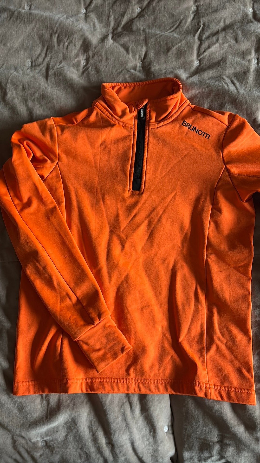 Skipullie Brunotti maat 128, Sport en Fitness, Skiën en Langlaufen, Ophalen, Gebruikt, Ski, Kleding