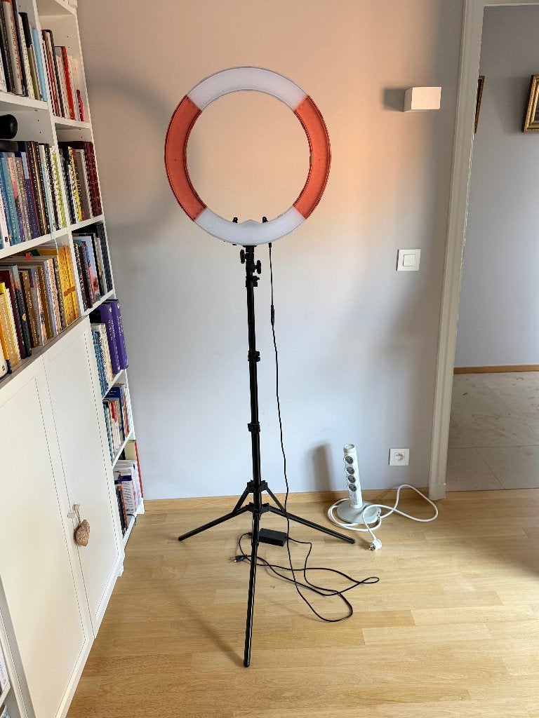 LED-podcastlamp voor studio's, Ophalen, Zo goed als nieuw, Dimbaar, Studiolamp