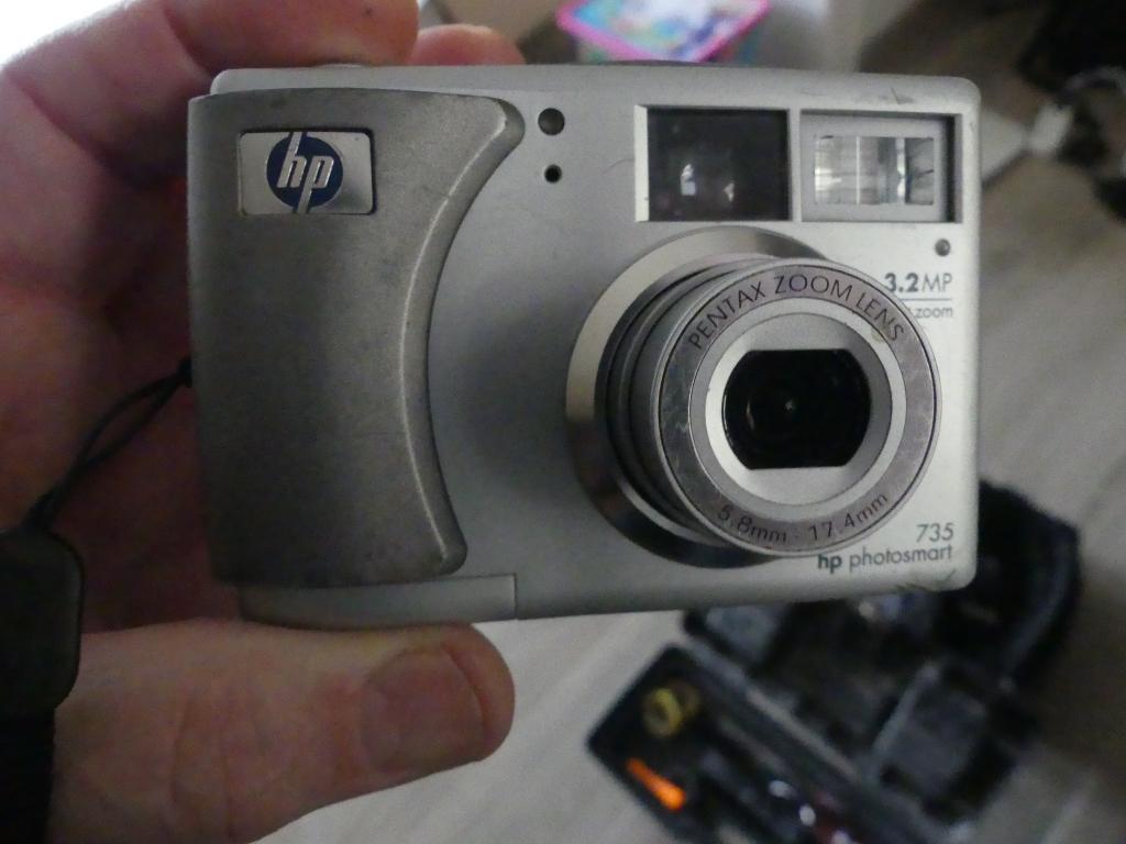 Fototoestel HP Photosmart 735 digitaal, Audio, Tv en Foto, Gebruikt, Compact, Ophalen of Verzenden, HP