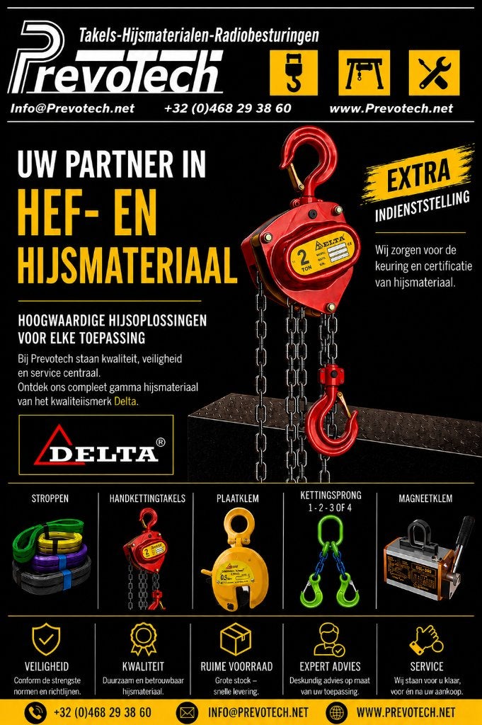 DIVERS : takel, rondstrop, hijsband, rateltakel, sluitingen, Ophalen of Verzenden, Nieuw, Handmatig