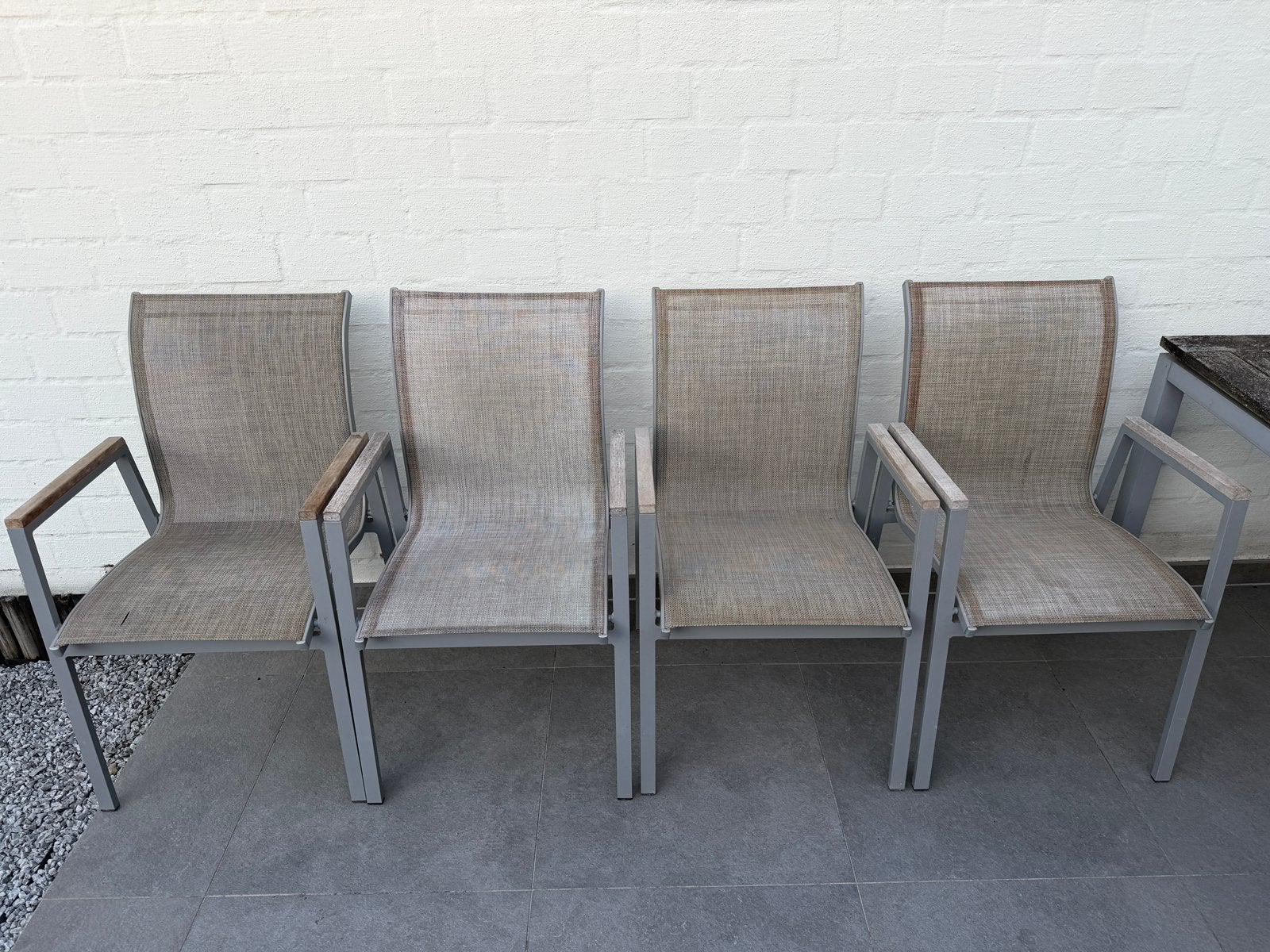8 chaises de jardin 15 euros/pièce, Jardin & Terrasse, Enlèvement, Utilisé