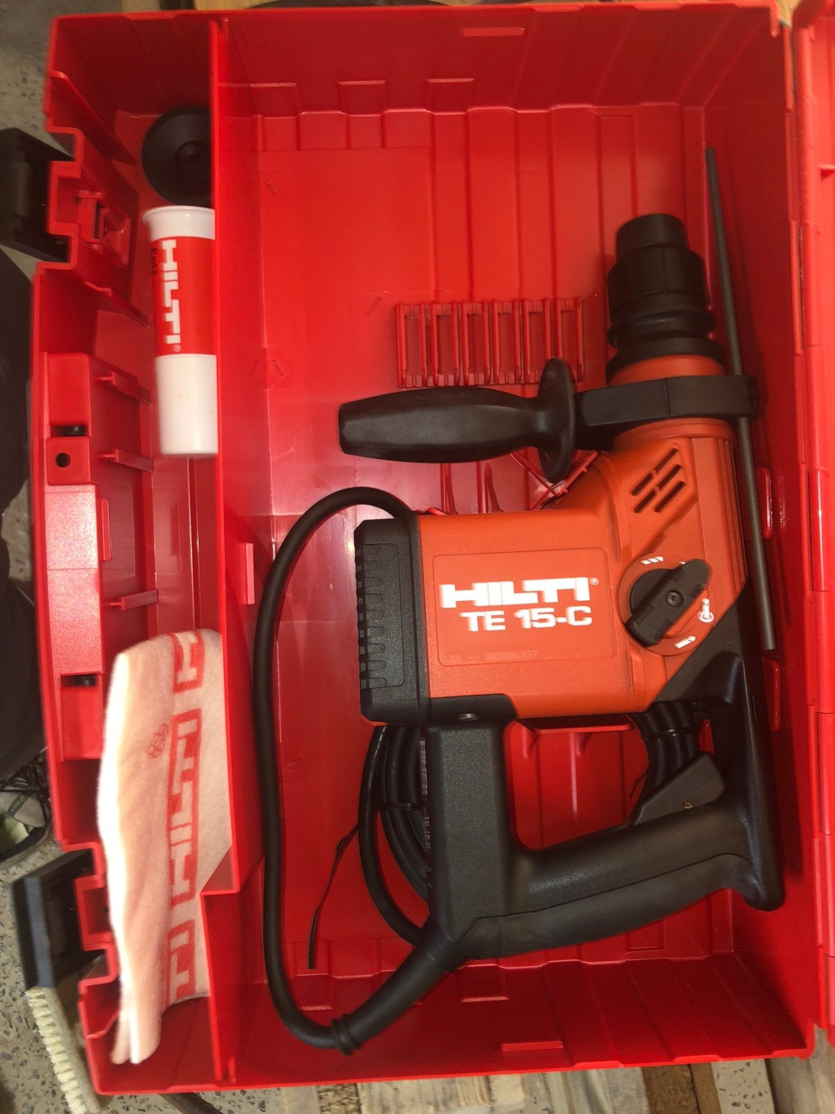 Foreuse perforateur HILTI TE 15C, Enlèvement, Neuf, Marteau perforateur et/ou Marteau piqueur