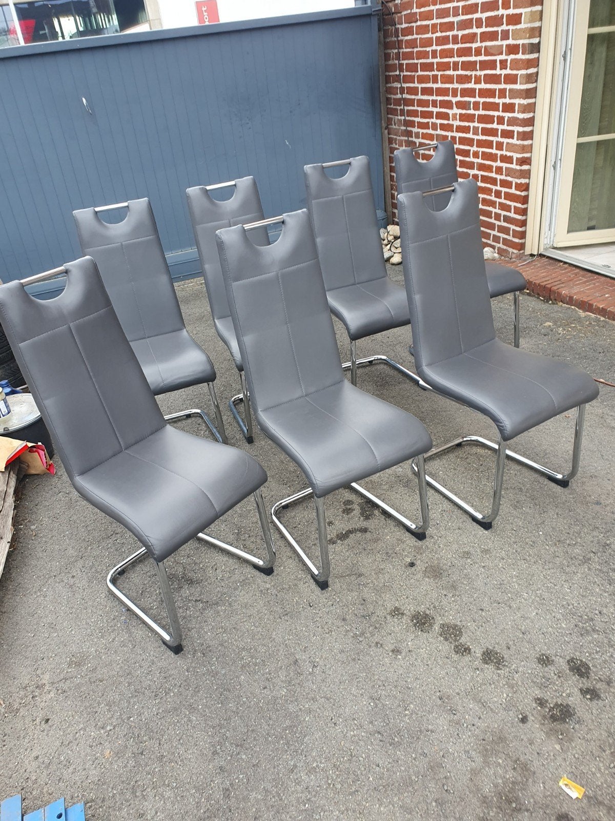 8 chaise, Maison & Meubles, Chaises, Enlèvement ou Envoi