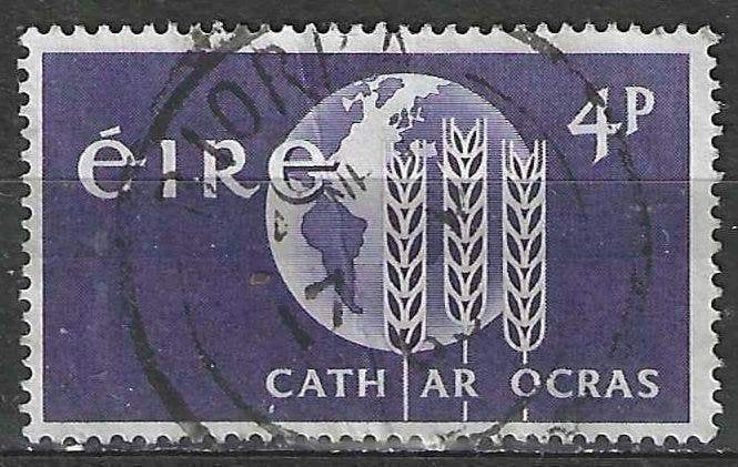 Ierland 1963 - Yvert 157 - Wereldactie tegen de honger (ST), Verzenden, Gestempeld
