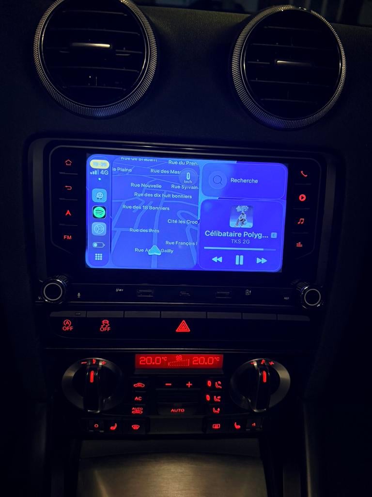 Carplay Audi A3 8P, Autos : Divers, Autoradios, Comme neuf, Enlèvement