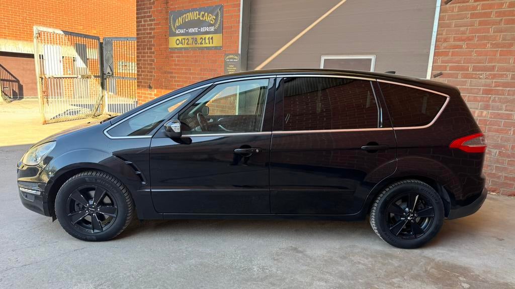 Ford S-Max 2.0TDCI TITANIUM+Full Option Prête à Immatriculer, Autos, Ford, Cuir, Euro 5, Entreprise, Noir