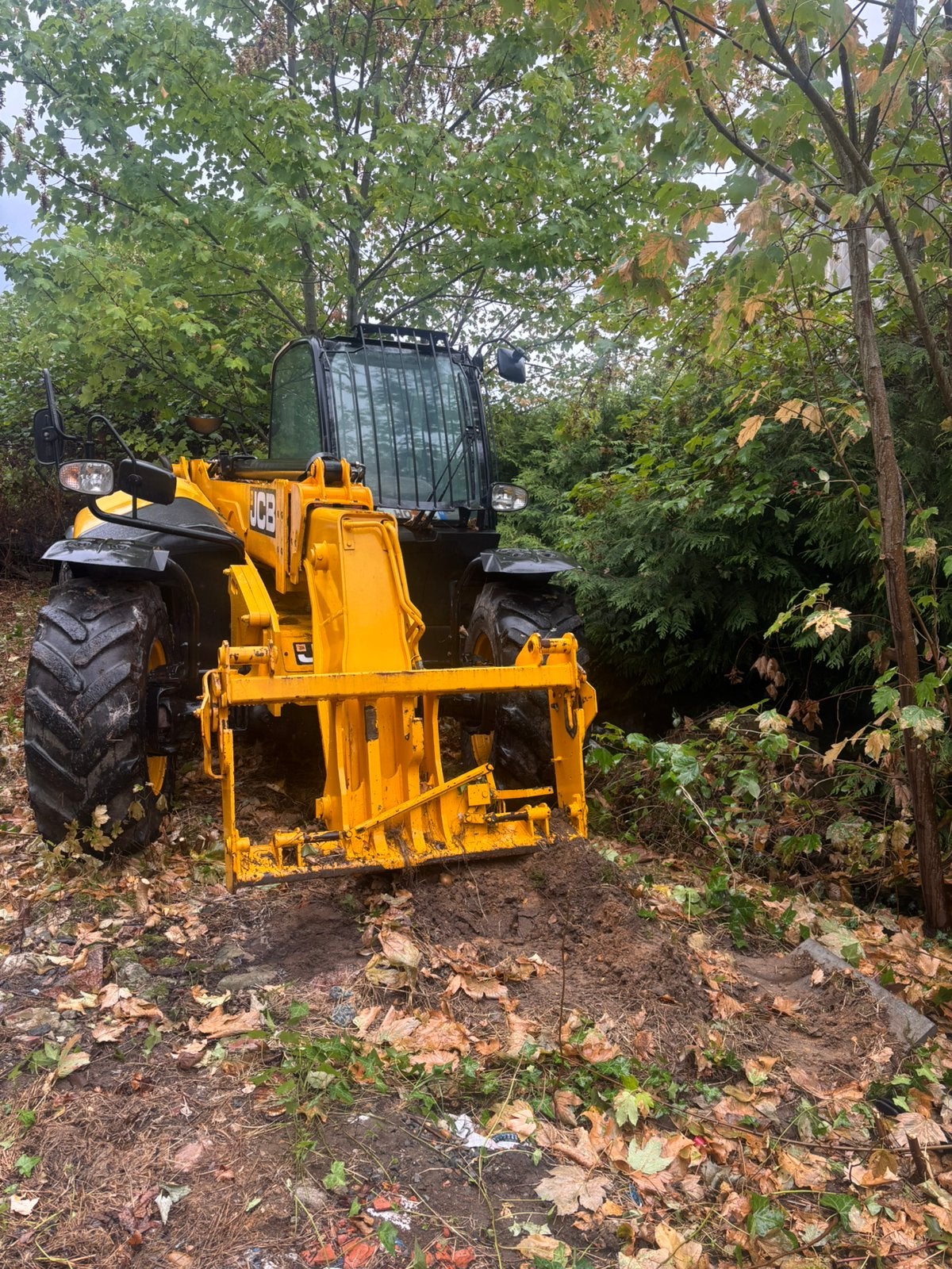 JCB 595-95, Enlèvement