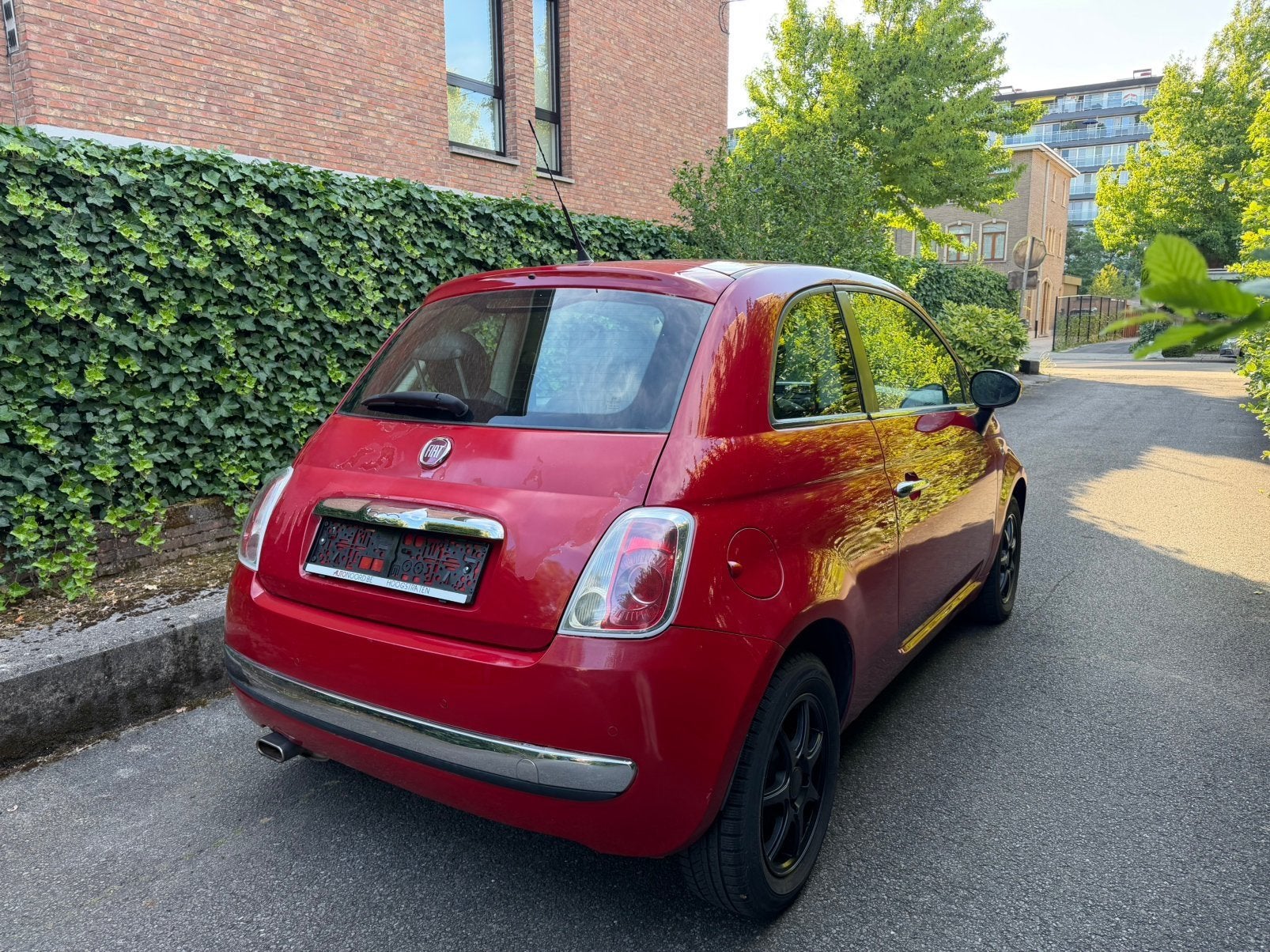 Fiat 500 1.4 benzine met 125.000KM PANO - DIGITALE AIRCO, Auto's, Fiat, Gebruikt, Electronic Stability Program (ESP), Bedrijf