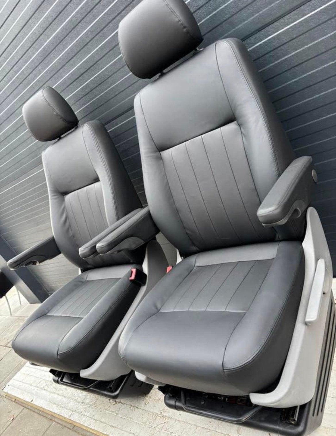 Stoelen leer leder Volkswagen Transporter t5 2004-2023, Enlèvement, Volkswagen