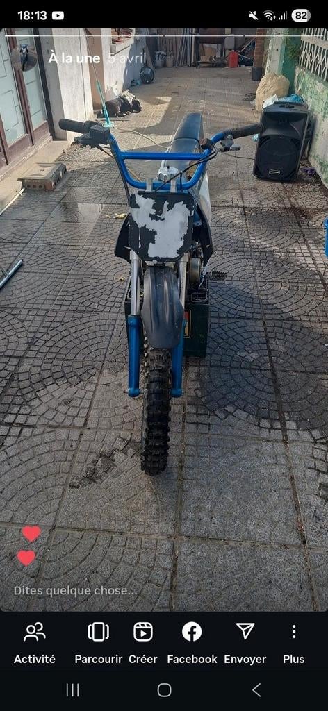 Moto de cross 125, Motos, Motos | Yamaha, Entreprise, Moto de cross