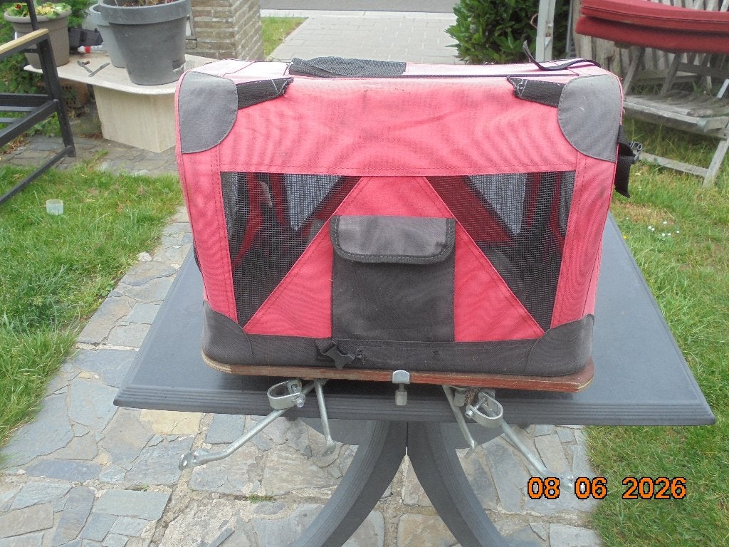 Honden  of katten bench voor op een fiets of scooter, Dieren en Toebehoren, Ophalen, Gebruikt