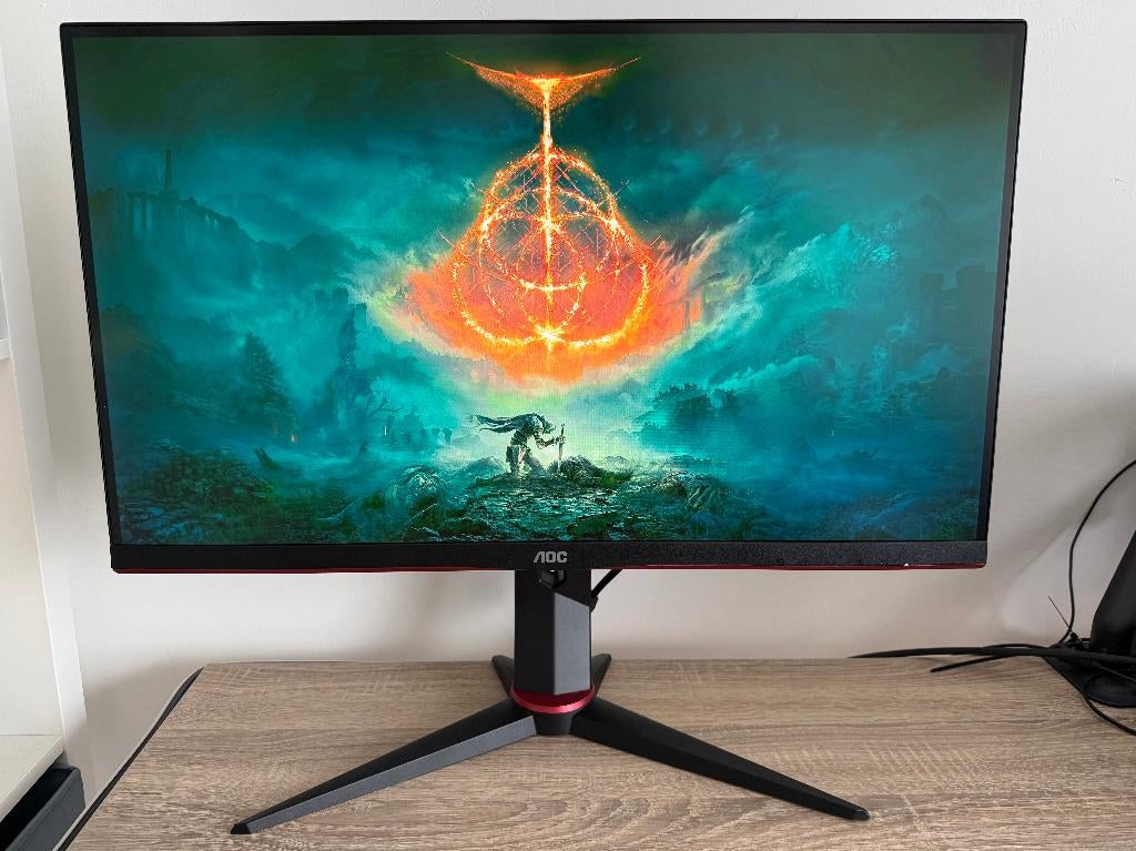 AOC Gaming Monitor - 1440p 27inch, Computers en Software, Monitoren, Zo goed als nieuw, 101 t/m 150 Hz, DisplayPort, HDMI, Gaming