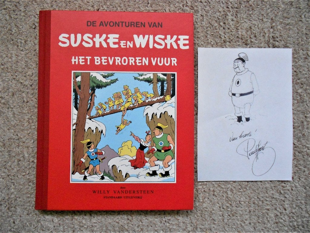 Suske en Wiske 19 - Het Bevroren Vuur - Klassiek +tek Geerts, Livres, BD, Neuf, Une BD, Enlèvement ou Envoi