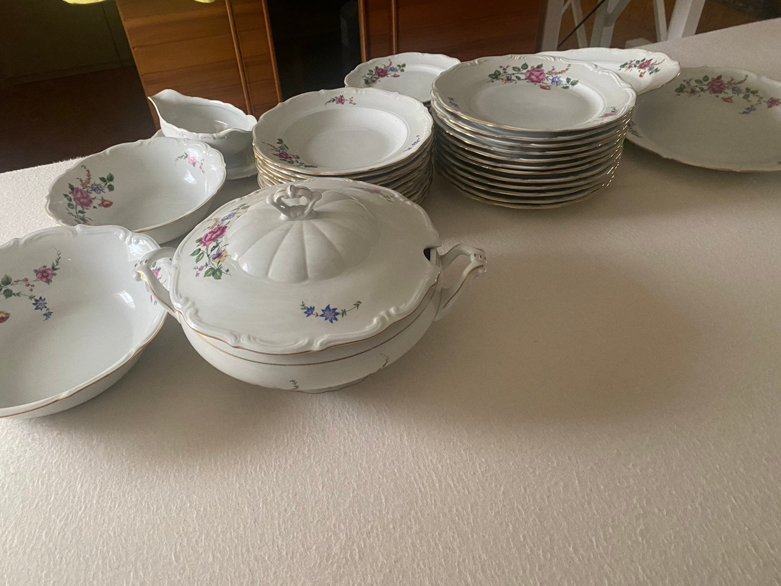 Eetservice, Maison & Meubles, Cuisine | Casseroles & Poêles, Enlèvement, Comme neuf, Autres matériaux, Autres types