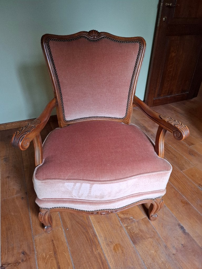 Fauteuil cabriolet, Moins de 75 cm, Bois, Comme neuf, Enlèvement