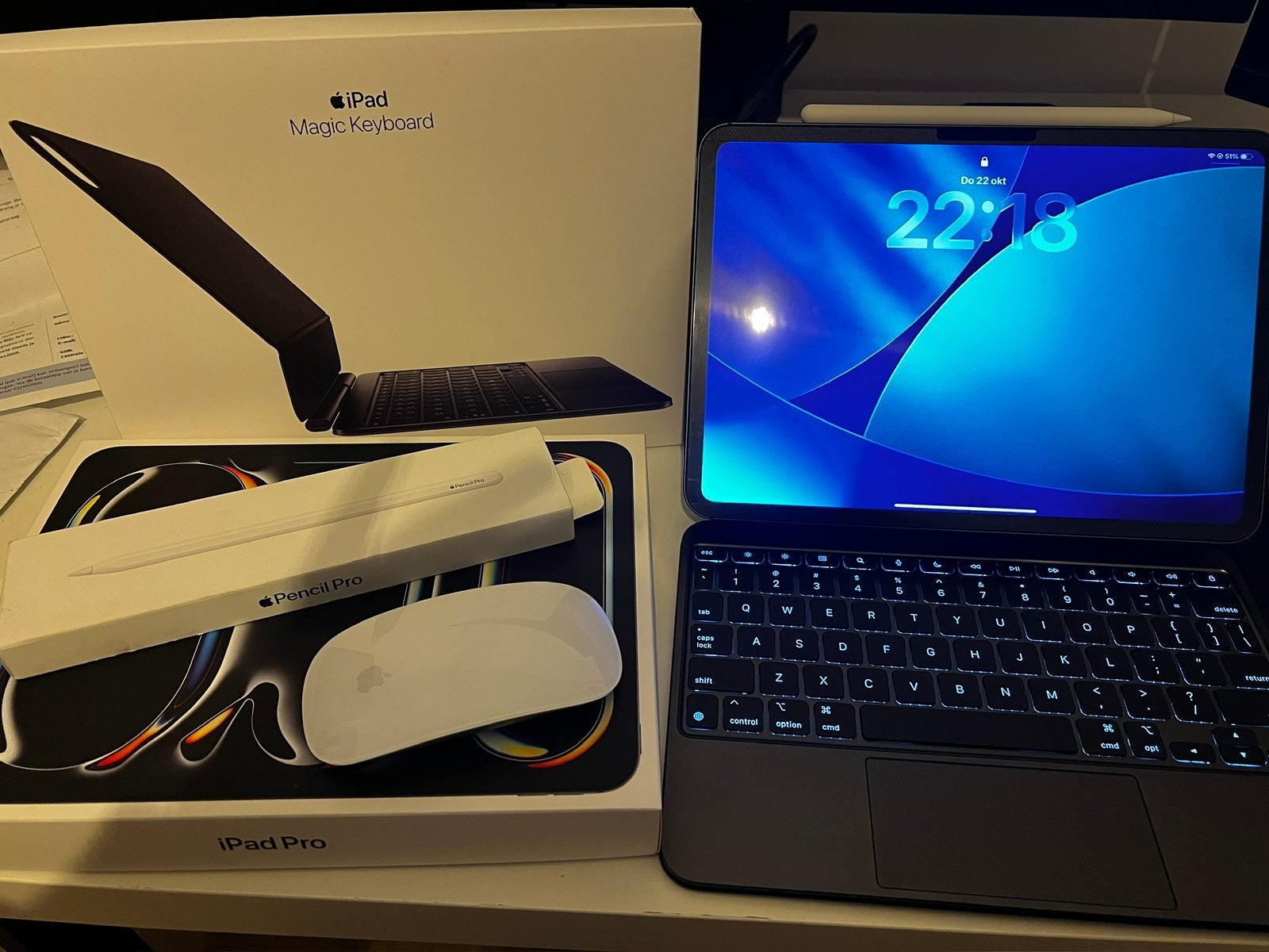 Apple iPad Pro 11Inch M5 265GB - met garantie, Computers en Software, Ophalen, Zwart, 11 inch, Zo goed als nieuw
