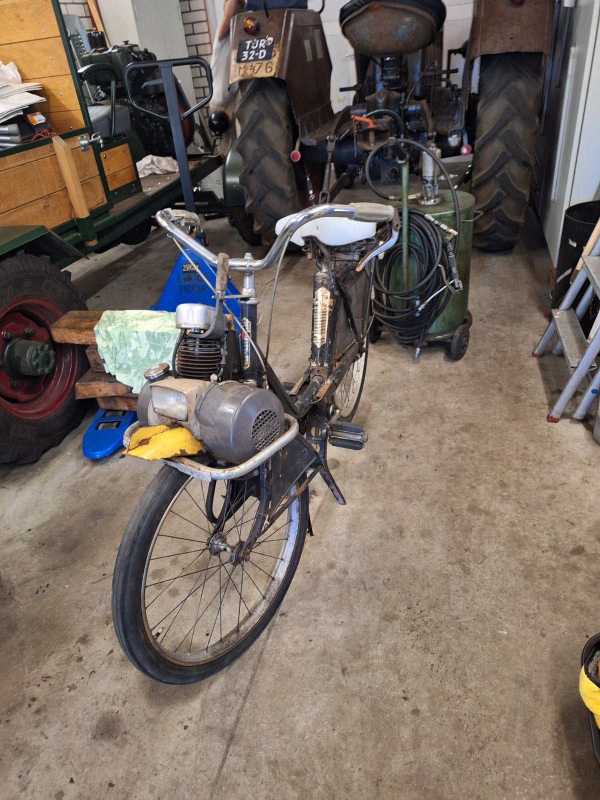 Solex oto, Ophalen