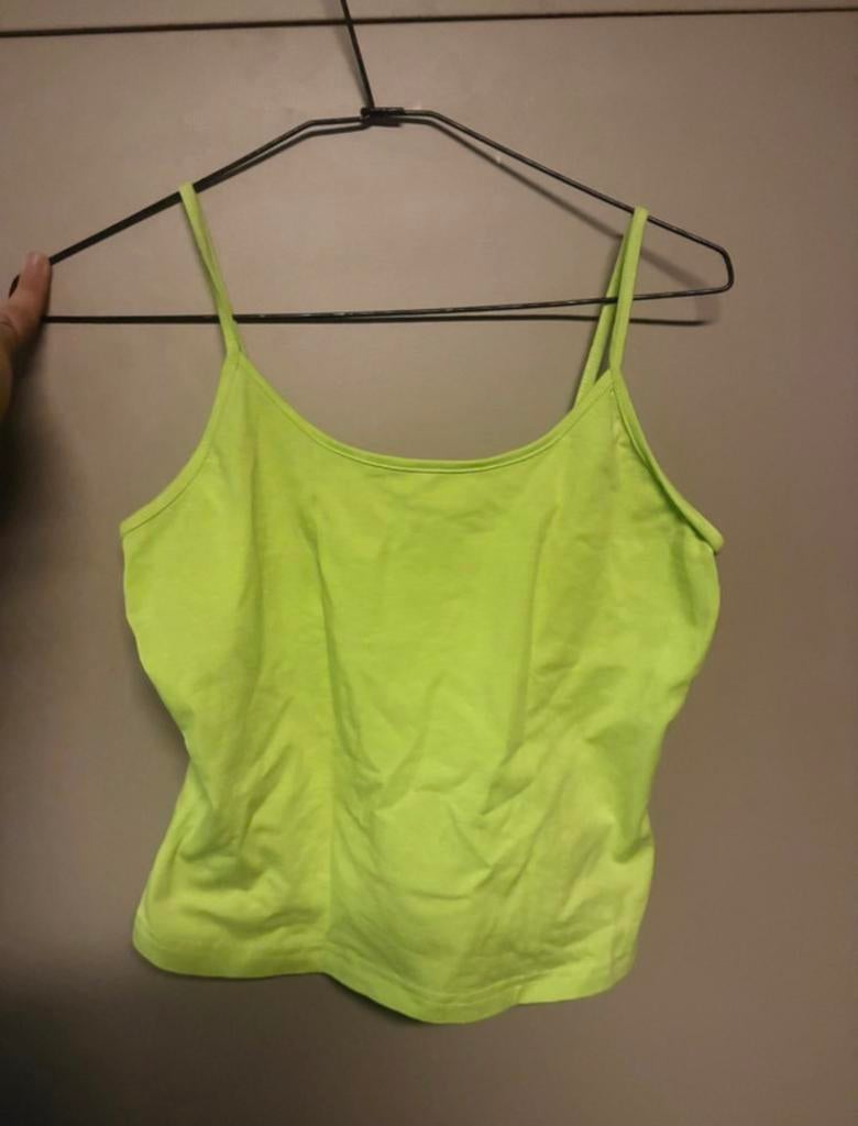 Topje, Enlèvement, Comme neuf, Taille 42/44 (L), Vert