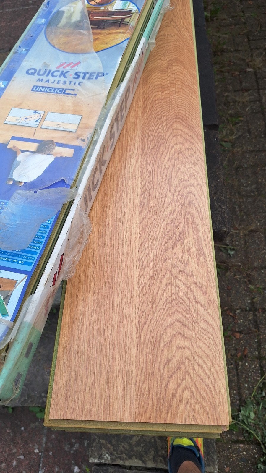 Restje laminaat 20 planken: 5m², Ophalen, 50 tot 150 cm, 5 tot 10 m², Hout