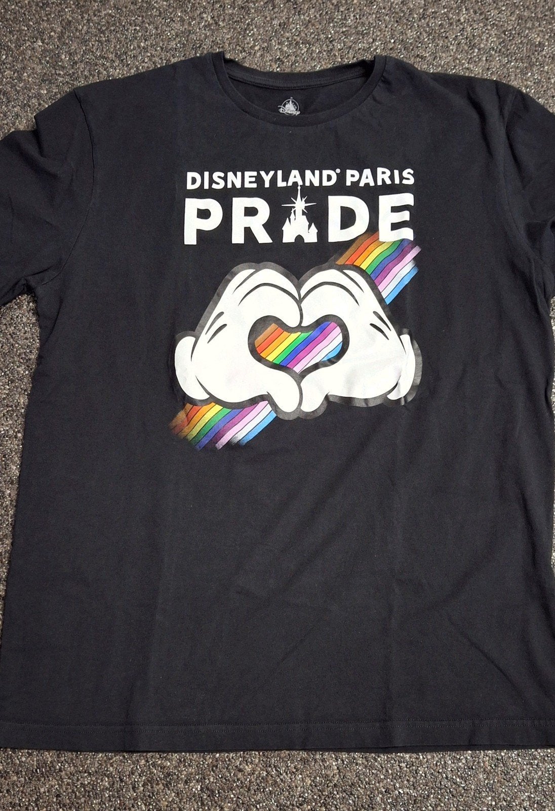 t shirt Large Pride Disneyland Disney Parijs, Ophalen of Verzenden, Mickey Mouse, Zo goed als nieuw, Kleding of Textiel