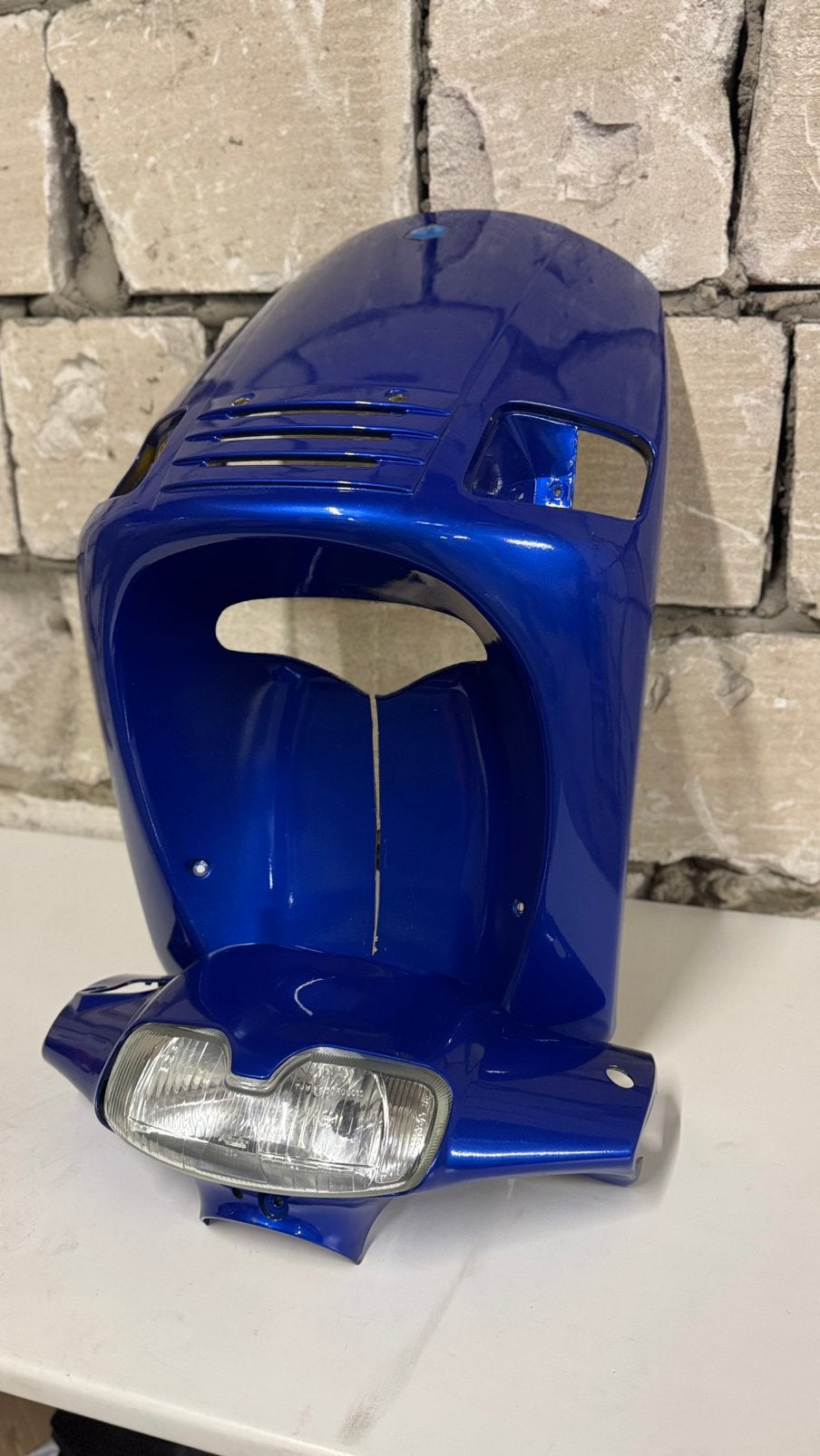 Piaggio type Rst/FR Voorkap incl. Stuurkap en koplamp, Fietsen en Brommers, Ophalen of Verzenden, Zo goed als nieuw, Kap, Piaggio