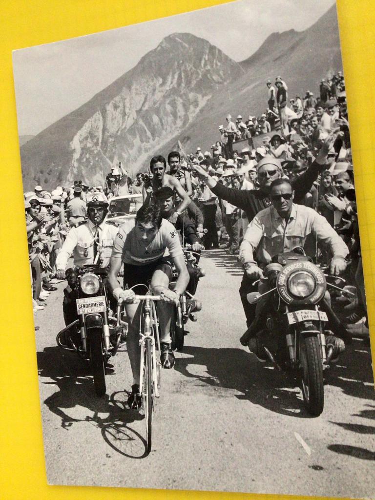 wielerkaart 1969 team faema tour de france eddy merckx, Envoi, Comme neuf