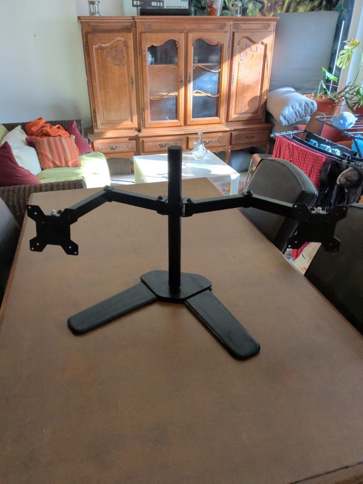 dubbele monitor stand, Computers en Software, Ophalen