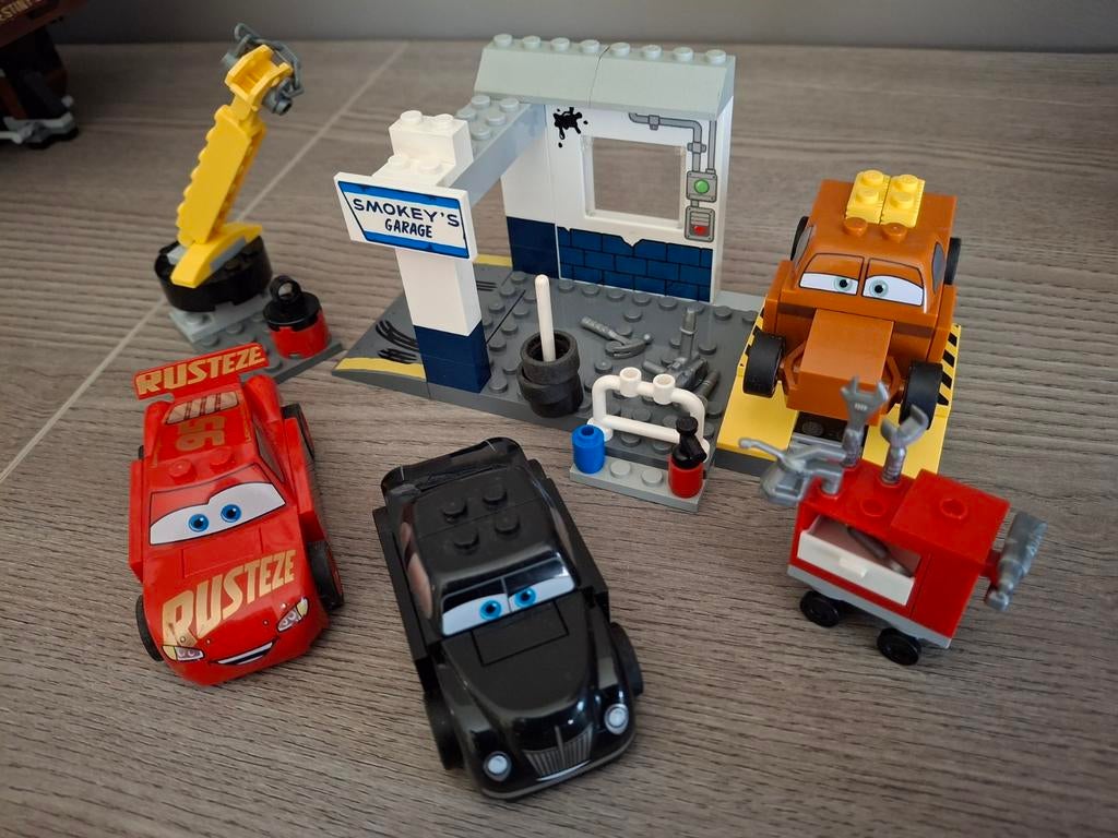 Lego Cars 10743 Smokey's garage, Kinderen en Baby's, Speelgoed | Duplo en Lego, Ophalen, Gebruikt, Lego