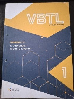 VBTL 1 - leerwerkboek - Meetkunde | Metende rekenen, Boeken, Ophalen, Zo goed als nieuw