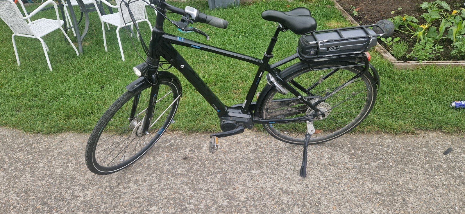 Giant hybride elektrische herenfiets, Fietsen en Brommers, Elektrische fietsen, Ophalen, Giant
