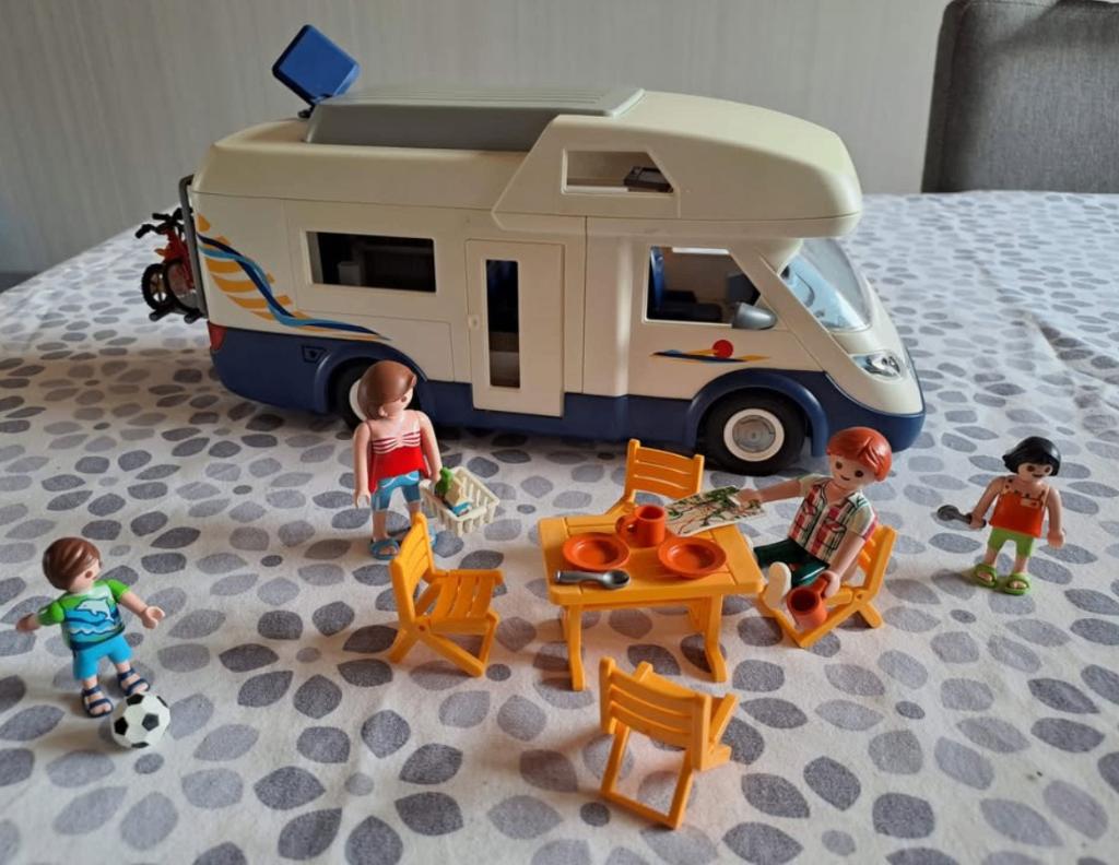 Playmobil 4859 - grote kampeerwagen/camper, Kinderen en Baby's, Speelgoed | Playmobil, Ophalen of Verzenden, Gebruikt