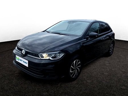 Volkswagen Polo United 1.0 TSI OPF  70 kW (95 pk) 7 versnell, Auto's, Automaat, Zwart, Berline, Start-stop-systeem