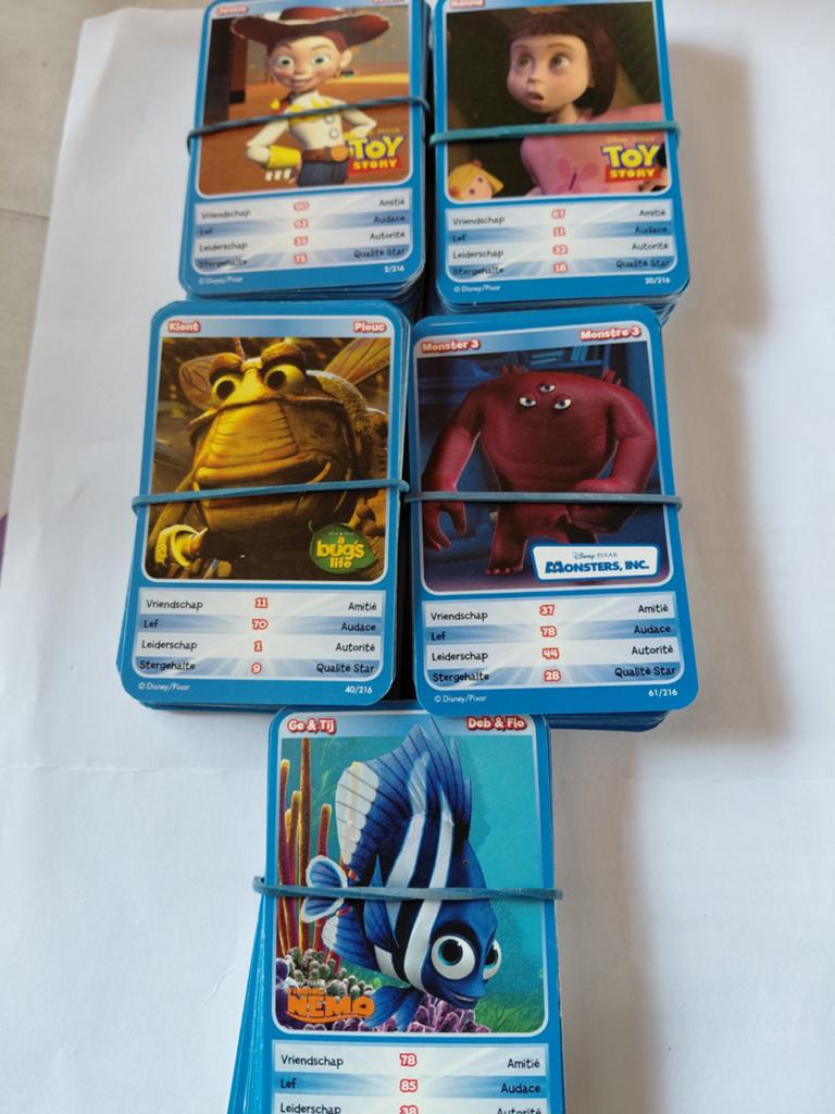 Kaart van Disney Pixar Delhaise, Ophalen of Verzenden