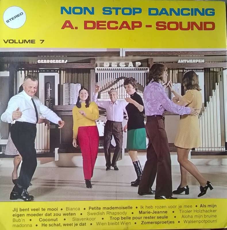 LP A.DECAP-SOUND VOLUME  7, CD & DVD, Vinyles | Compilations, Enlèvement ou Envoi, Pop, LP, 12 pouces