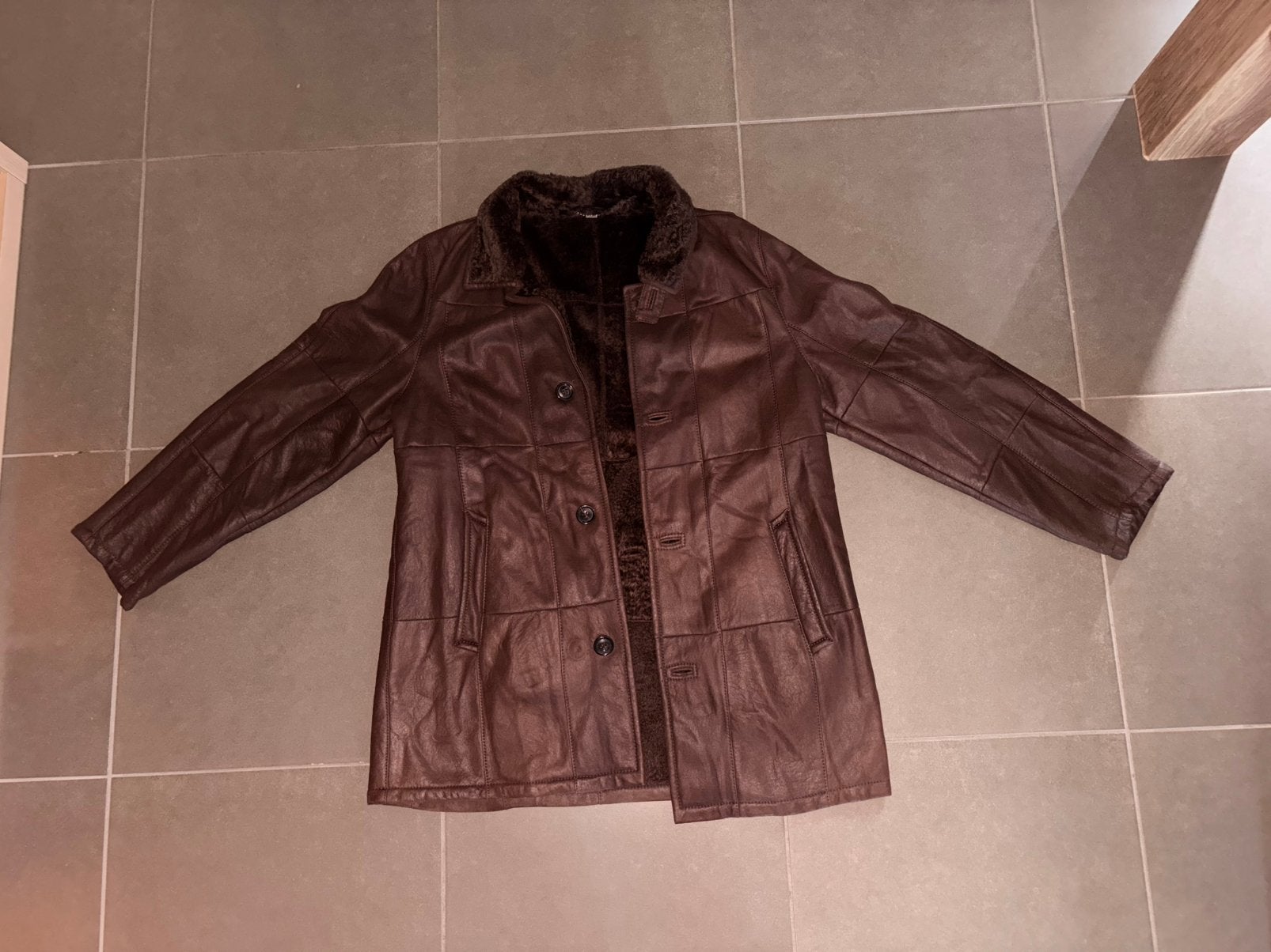 Lederen jas Christ, Kleding | Dames, Ophalen of Verzenden, Zo goed als nieuw