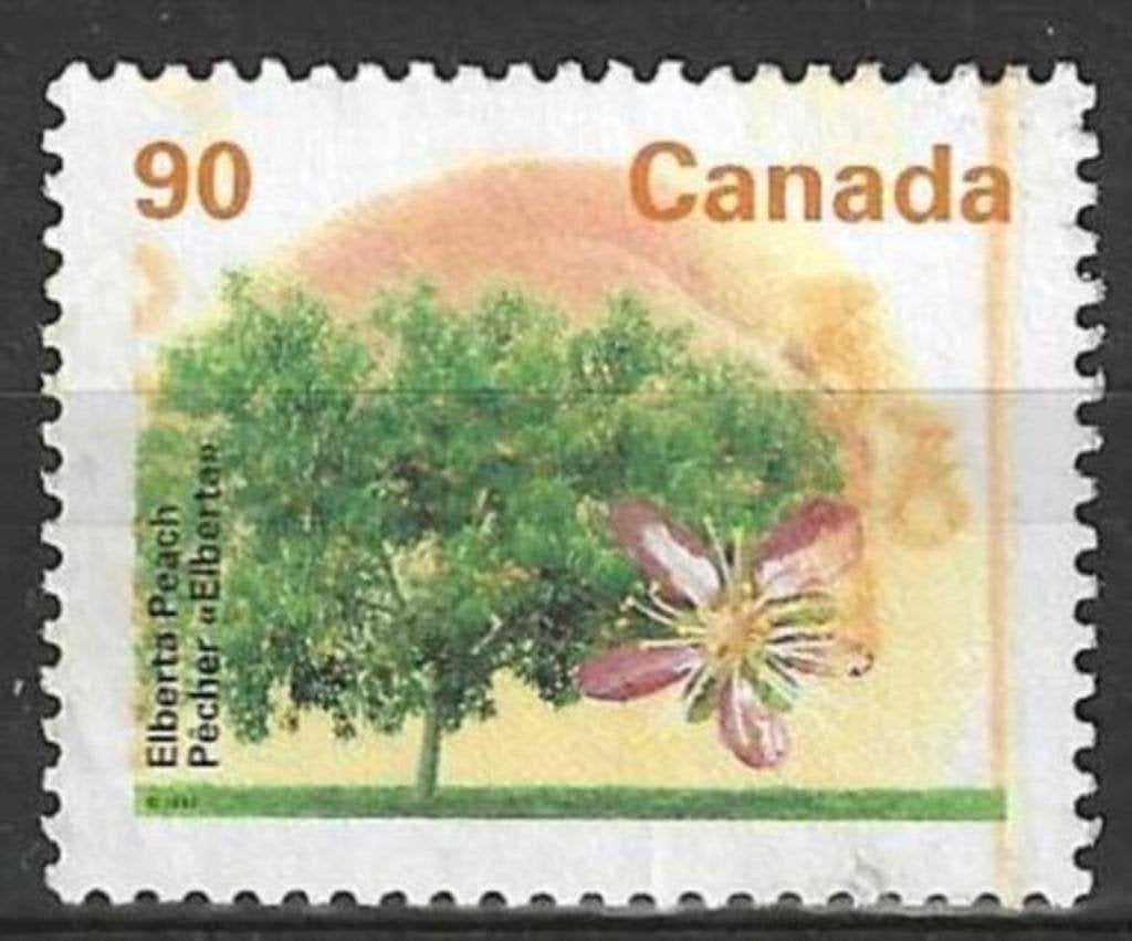 Canada 1995 - Yvert 1421 - Flore - Arbres fruitiers (ZG), Envoi, Non oblitéré