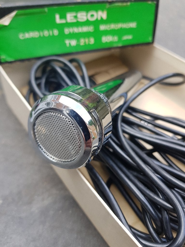 Leson TW 213 Vintage Microfoon, Musique & Instruments, Microphones, Comme neuf, Enlèvement