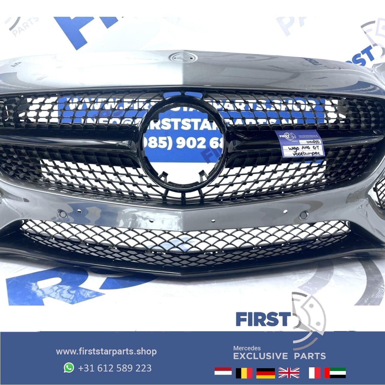 W190 AMG GT BUMPER COMPLEET Mercedes GT GTC GTS AMG VOORBUMP, Autos : Pièces & Accessoires, Utilisé, -, Avant, -