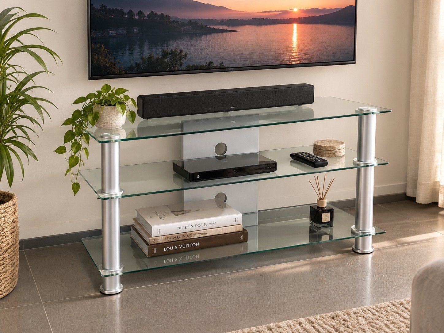 Meuble TV, Enlèvement, Verre
