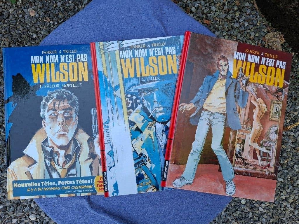 MON NOM N'EST PAS WILSON TOMES 1 à 3 SERIE COMPLETE TOUS EO!, Livres, BD, Comme neuf, Série complète ou Série, Enlèvement ou Envoi