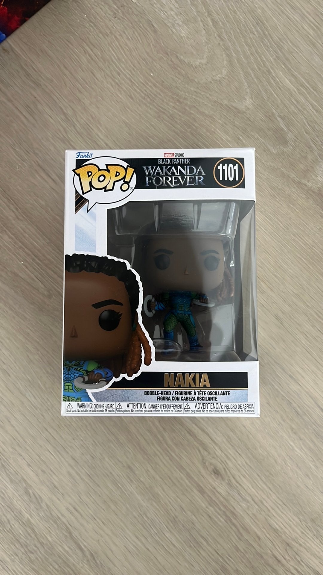 Funko pop WAKANDA FOREVER Nakia, Ophalen of Verzenden, Zo goed als nieuw