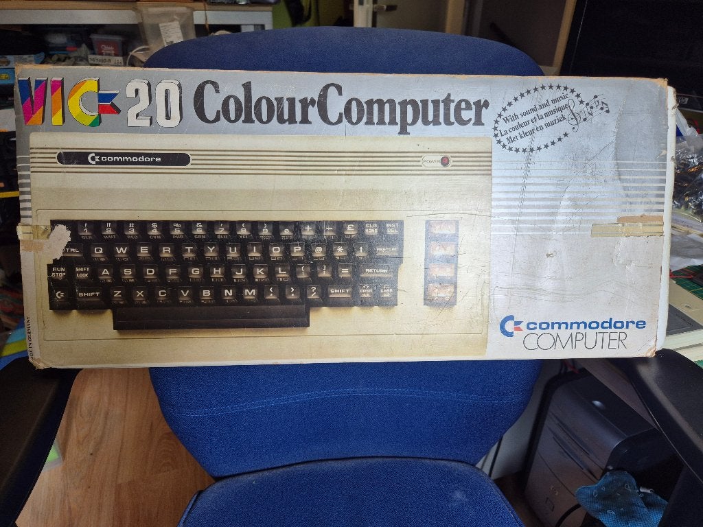 Vintage Commodore VIC-20 ColourComputer met Datasette, Computers en Software, Ophalen of Verzenden, Commodore