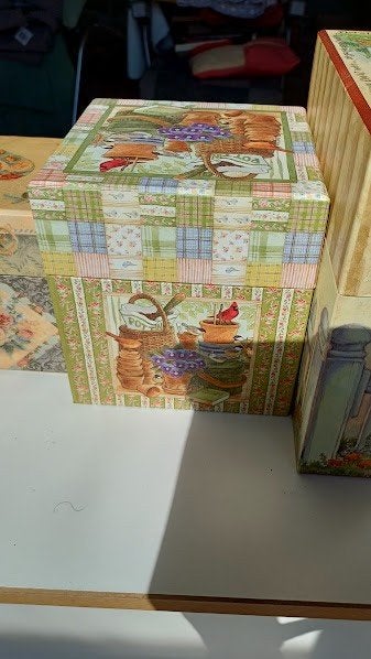 lot de 3 boîtes empilables Bob's boxes, Bricolage & Construction, Casiers & Boîtes, Neuf, Moins de 35 cm, Enlèvement, Moins de 40 cm