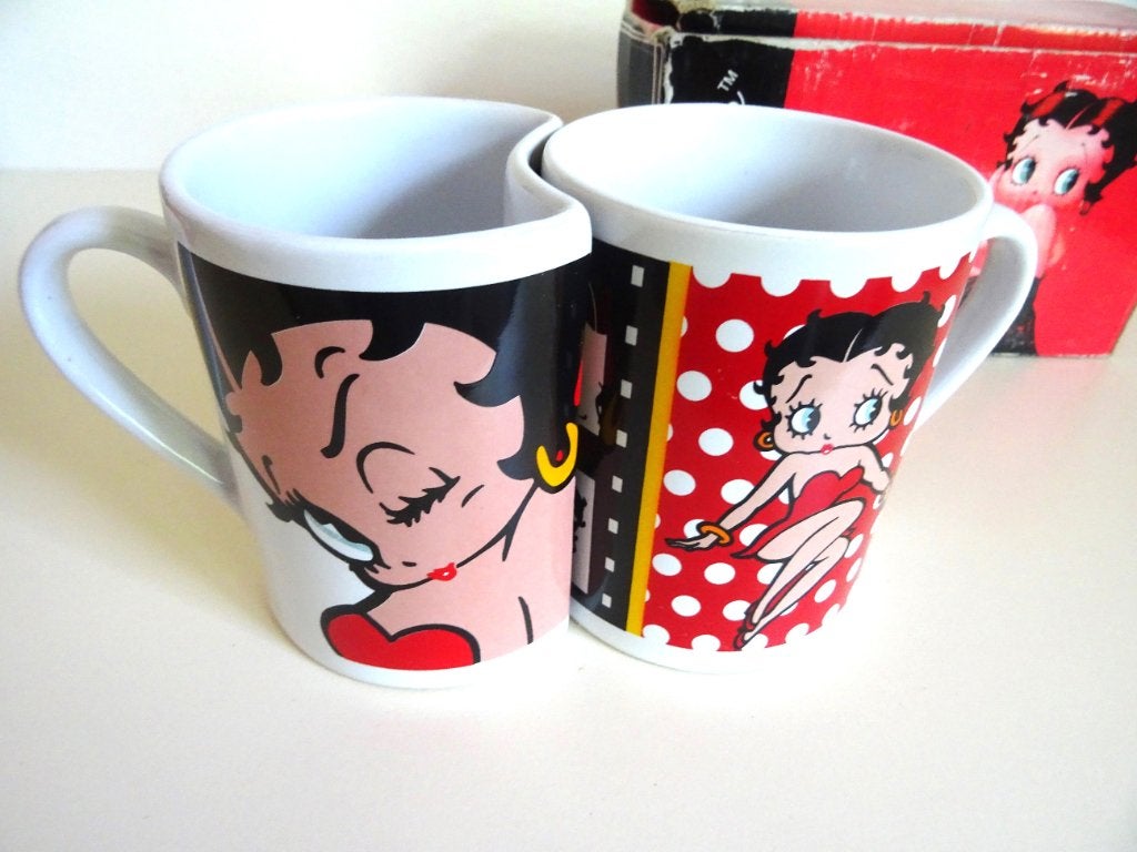Betty Boop, 2 mugs neufs. Collectors, Enlèvement ou Envoi, Betty Boop, Neuf, Ustensile